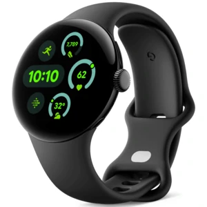 Смарт-годинник Google Pixel Watch 3 41mm LTE Matte Black Case / Obsidian Active Band (GA05744)