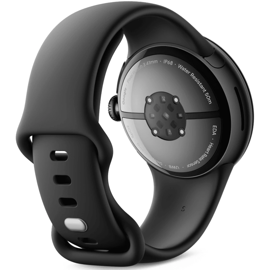 Смарт-годинник Google Pixel Watch 3 41mm WiFi Matte Black Case / Obsidian Active Band