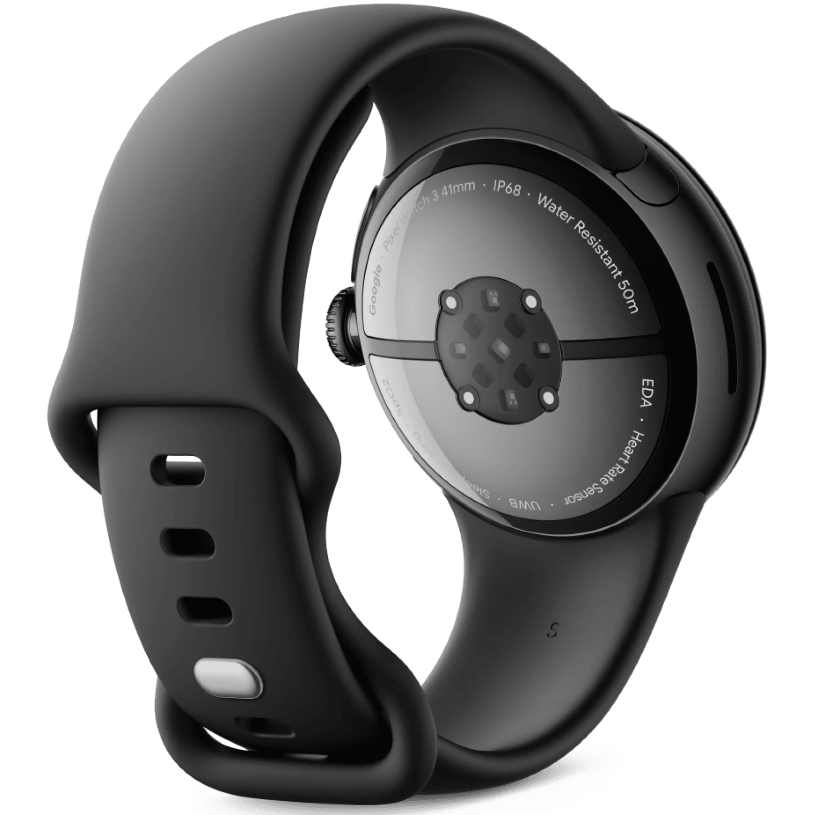 Смарт-годинник Google Pixel Watch 3 41mm LTE Matte Black Case / Obsidian Active Band (GA05744)