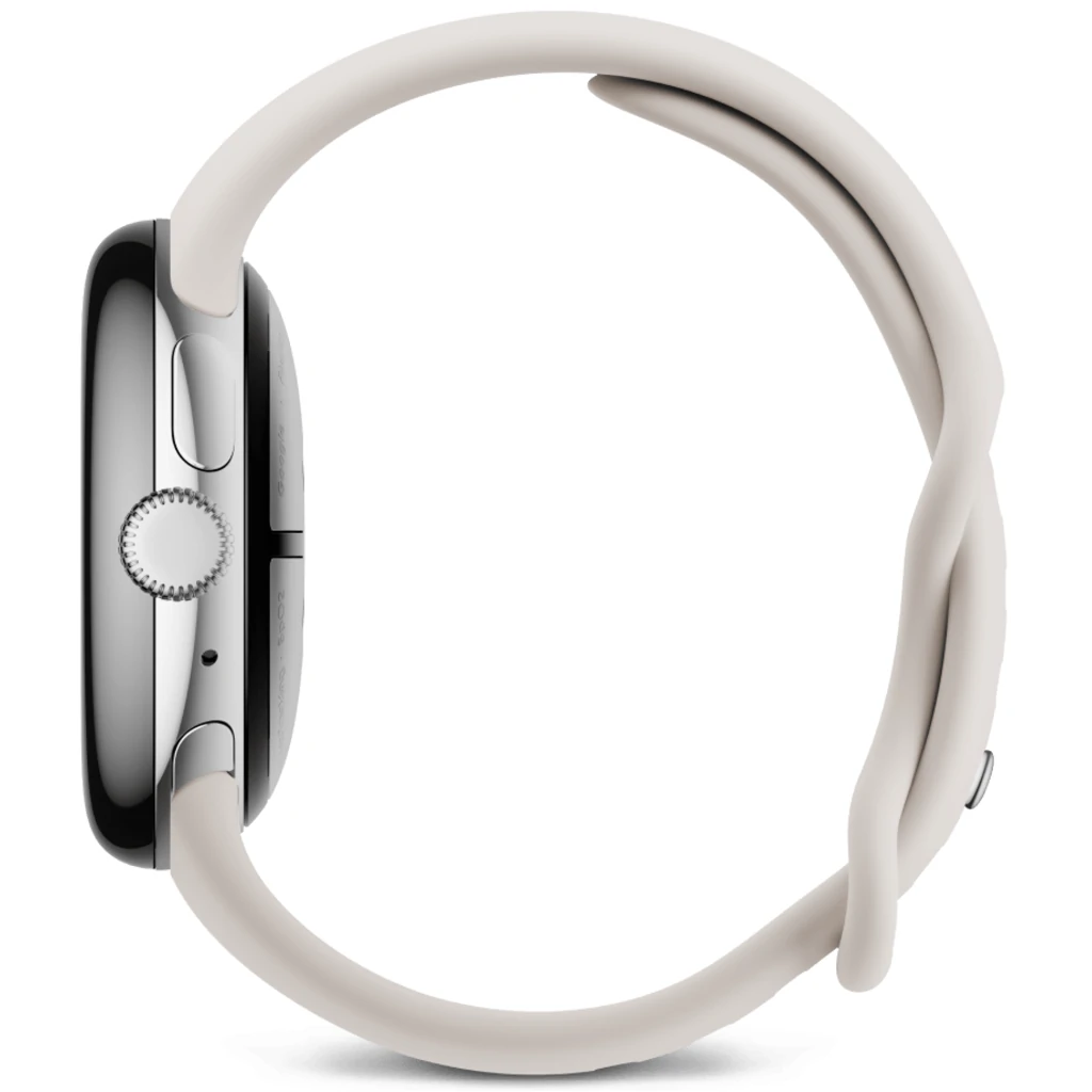 Смарт-часы Google Pixel Watch 3 41mm WiFi Polished Silver Case / Porcelain Active Band