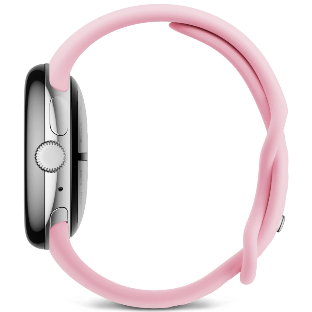 Смарт-годинник Google Pixel Watch 3 41mm WiFi Polished Silver Case / Rose Quartz Active Band
