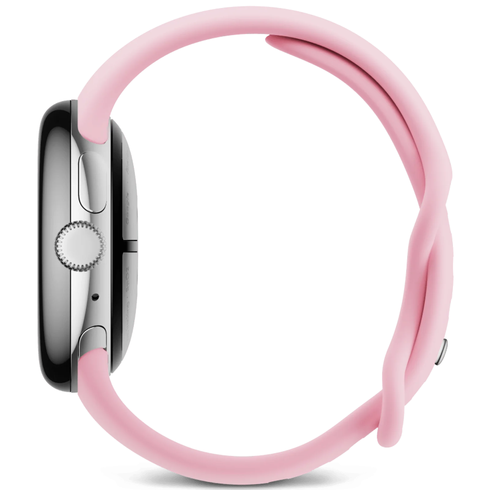 Смарт-годинник Google Pixel Watch 3 41mm LTE Polished Silver Case / Rose Quartz Active Band