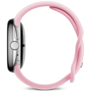 Смарт-годинник Google Pixel Watch 3 41mm WiFi Polished Silver Case / Rose Quartz Active Band