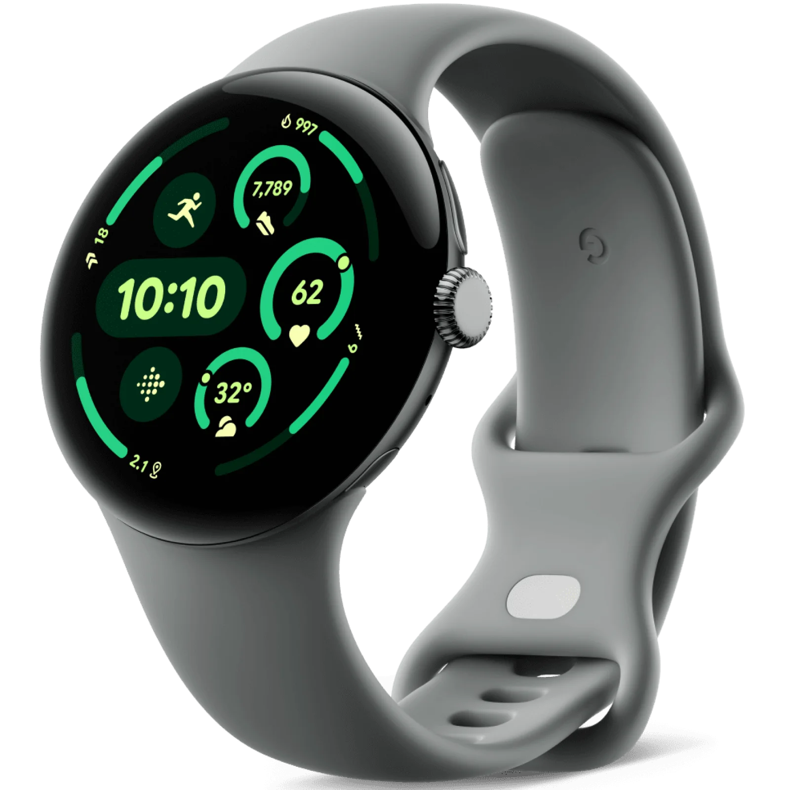 Смарт-часы Google Pixel Watch 3 45mm WiFi Matte Hazel Case / Hazel Active Band