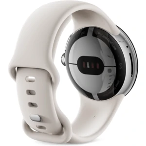 Смарт-часы Google Pixel Watch LTE Polished Silver Case / Chalk Active Band