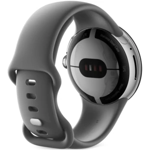 Смарт-годинник Google Pixel Watch WiFi Polished Silver Case / Charcoal Active Band