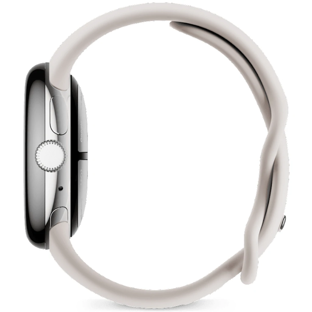 Смарт-годинник Google Pixel Watch 2 WiFi Polished Silver Case / Porcelain Active Band