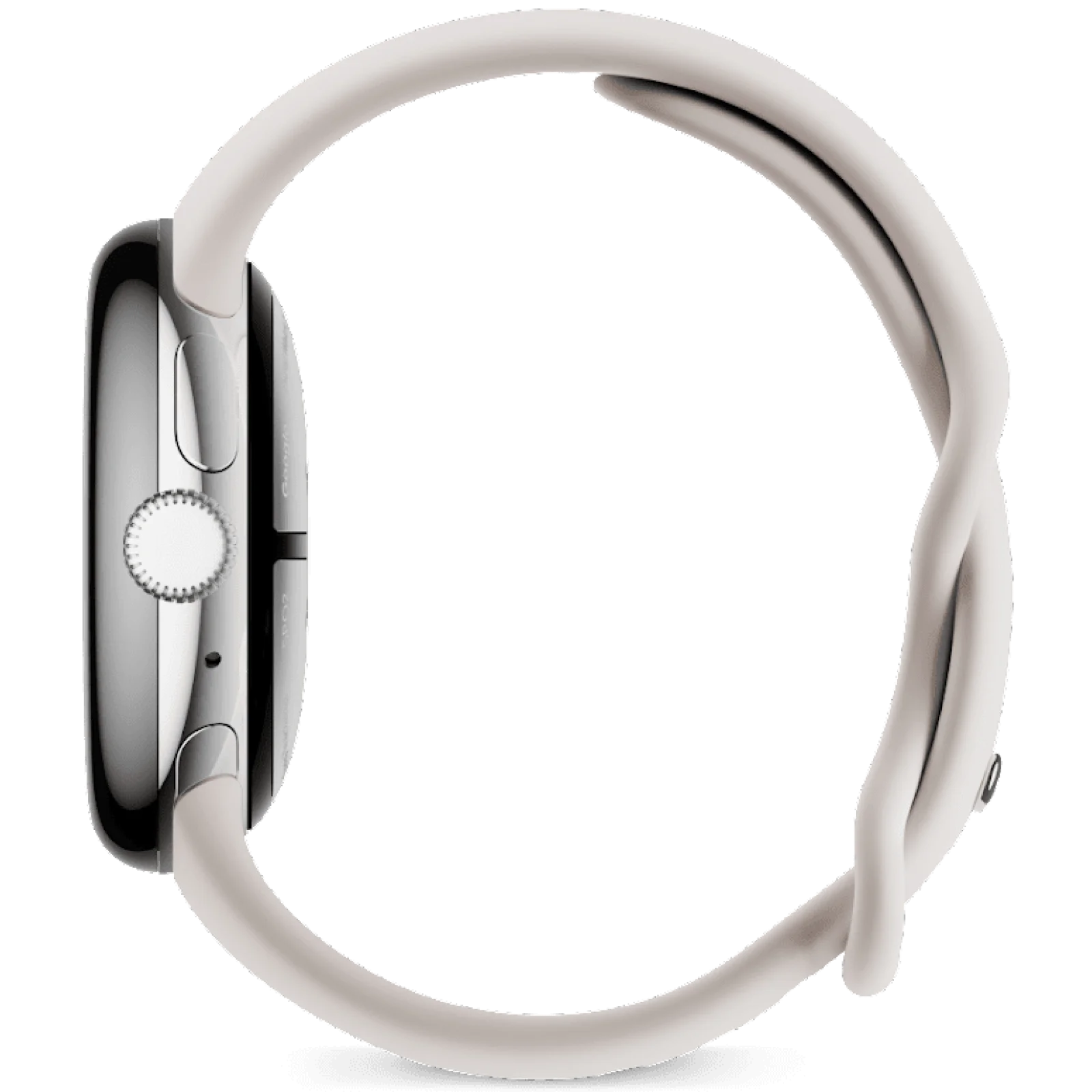 Смарт-годинник Google Pixel Watch 2 LTE Polished Silver Case / Porcelain Active Band