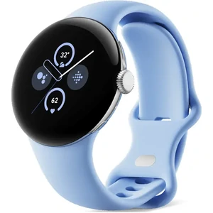 Смарт-годинник Google Pixel Watch 2 LTE Polished Silver Case / Bay Active Band