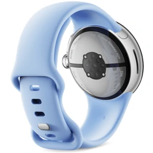 Смарт-годинник Google Pixel Watch 2 WiFi Polished Silver Case / Bay Active Band