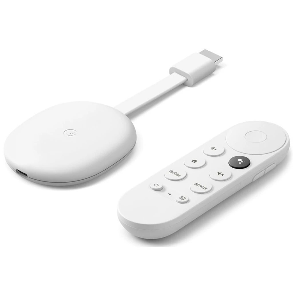 Медиаплеер Google Chromecast with Google TV HD Snow (GA03131-US)