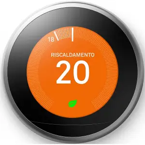 Термостат Google Nest Learning Thermostat 3rd Generation Stainless Steel (T3028IT)