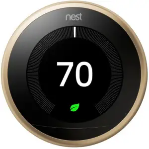 Термостат Google Nest Learning Thermostat 3rd Generation Brass (T3032US)