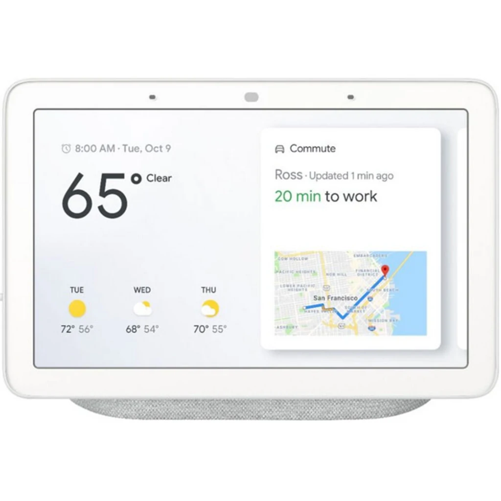 Контролер для розумного будинку Google Home Hub Assistant Chalk (GA00516-US) UA