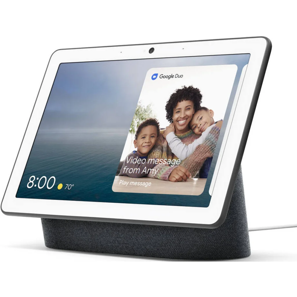 Контроллер для умного дома Google Nest Hub Max Charcoal (GA00639)