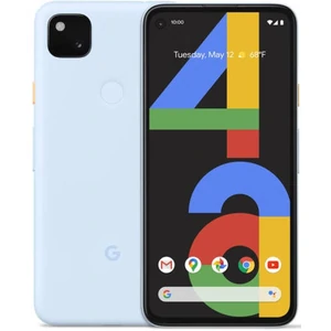Цвет: Голубой - Смартфон Google Pixel 4a 6/128GB Barely Blue (Japan)