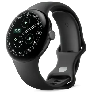 Смарт-годинник Google Pixel Watch 4 41mm Wi-Fi Matte Black Case / Obsidian Active Band