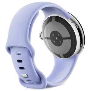 Смарт-годинник Google Pixel Watch 4 41mm Wi-Fi Polished Silver Case / Iris Active Band