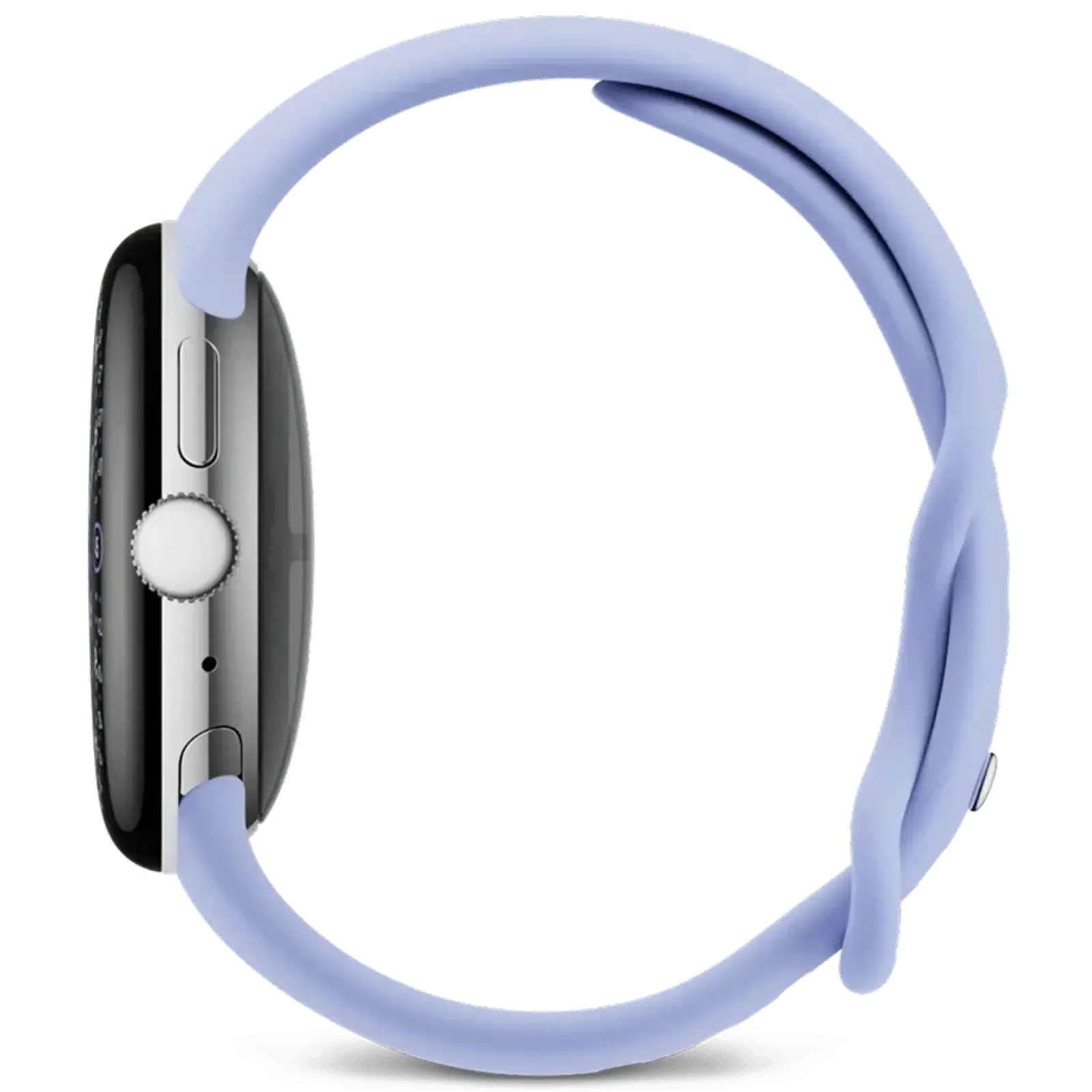 Смарт-годинник Google Pixel Watch 4 41mm Wi-Fi Polished Silver Case / Iris Active Band