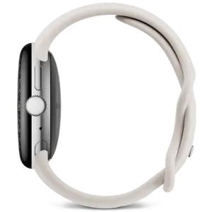 Смарт-часы Google Pixel Watch 4 41mm Wi-Fi Matte Polished Silver Case / Porcelain Active Band