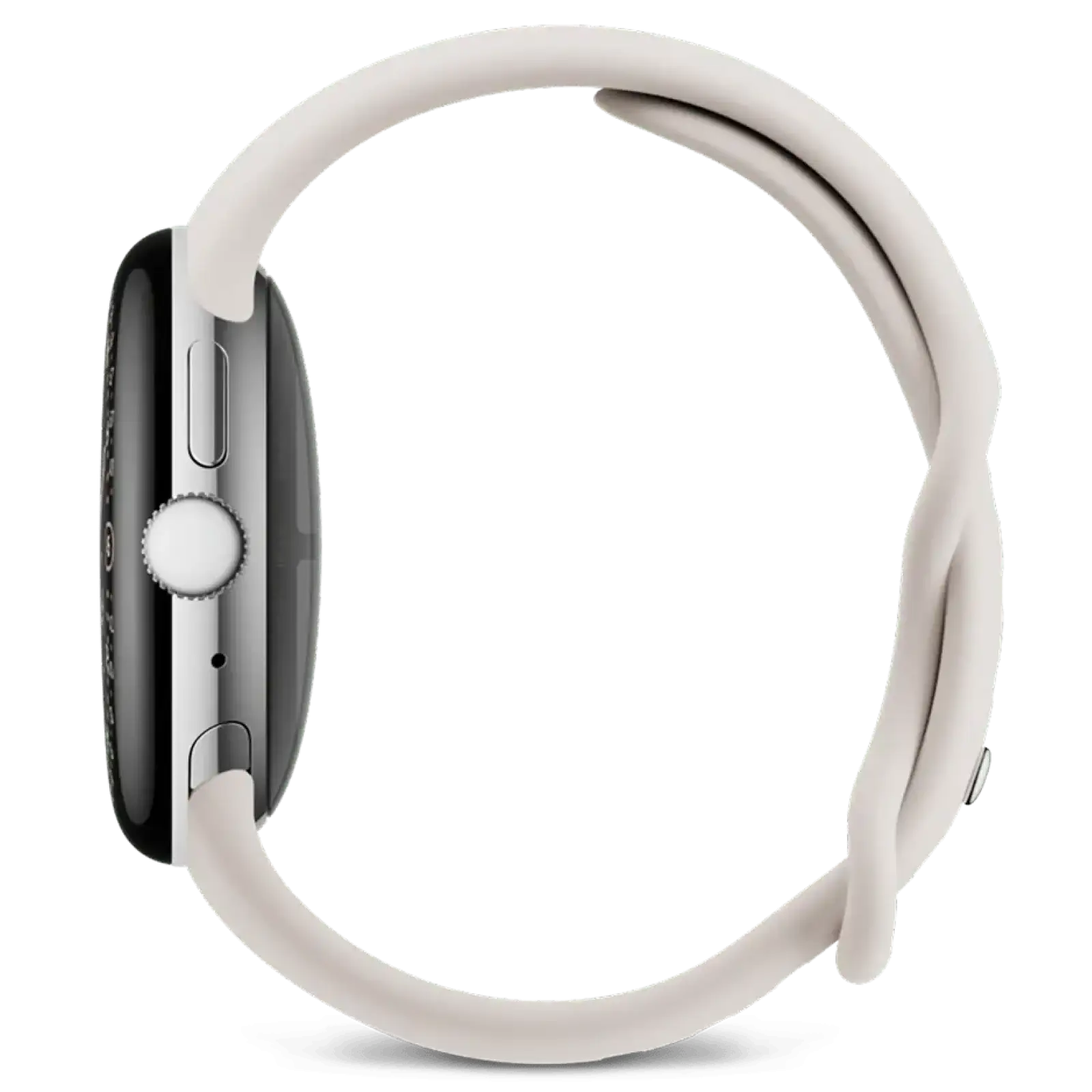 Смарт-часы Google Pixel Watch 4 41mm LTE Polished Silver Aluminum Case / Porcelain Active Band