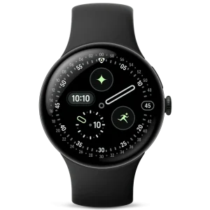 Смарт-годинник Google Pixel Watch 4 45mm WiFi Matte Black Case / Obsidian Active Band