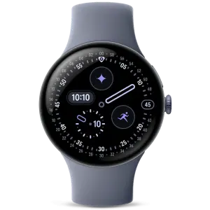 Смарт-годинник Google Pixel Watch 4 45mm WiFi Satin Moonstone Aluminium Case / Moonstone Active Band