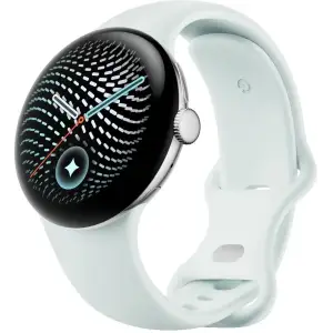 Смарт-годинник Google Pixel Watch 5 41mm Wi-Fi Polished Silver Aluminum case / Fog Active Band