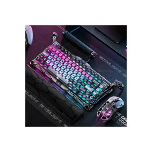 Клавиатура GravaStar Mercury V75 Pro Magnetic Jade Gaming Cyberpunk (GSV75PRO_U_RM_EGRY) UA