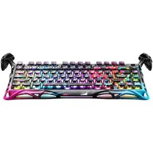 Клавиатура GravaStar Mercury V75 Pro Magnetic Jade Gaming Neon Graffiti (GSV75PRO_U_CG_BLK) UA