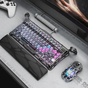 Клавиатура механическая Gravastar Mercury K1 Pro TKL Cyberpunk (GSK1PRO_CBLK) UA