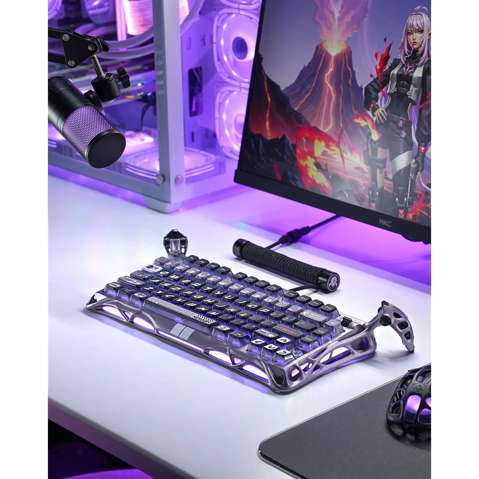 Клавиатура GravaStar Mercury V75 Pro Iron Purple (GSV75PRO_PL) UA