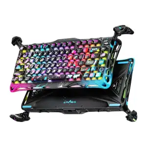 Клавиатура GravaStar Mercury V75 Pro Magnetic Jade Gaming Neon Graffiti (GSV75PRO_U_CG_BLK) UA