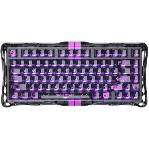 Клавиатура GravaStar Mercury V75 Lite Transparent Black (GSV75LITE_XTAL_BLK) UA