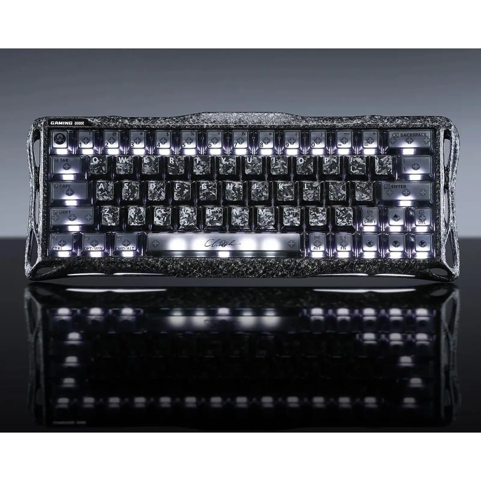 Клавіатура GravaStar Mercury V60 Pro UFO Magnetic Gaming RGB Cyber Frost Black (GSV60PRO_CF_BLK) UA