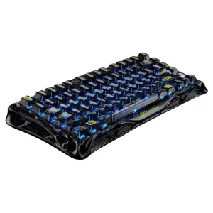 Клавіатура механічна GravaStar Mercury K1 Lite (GSK1LITE_XTAL_BLK) UA