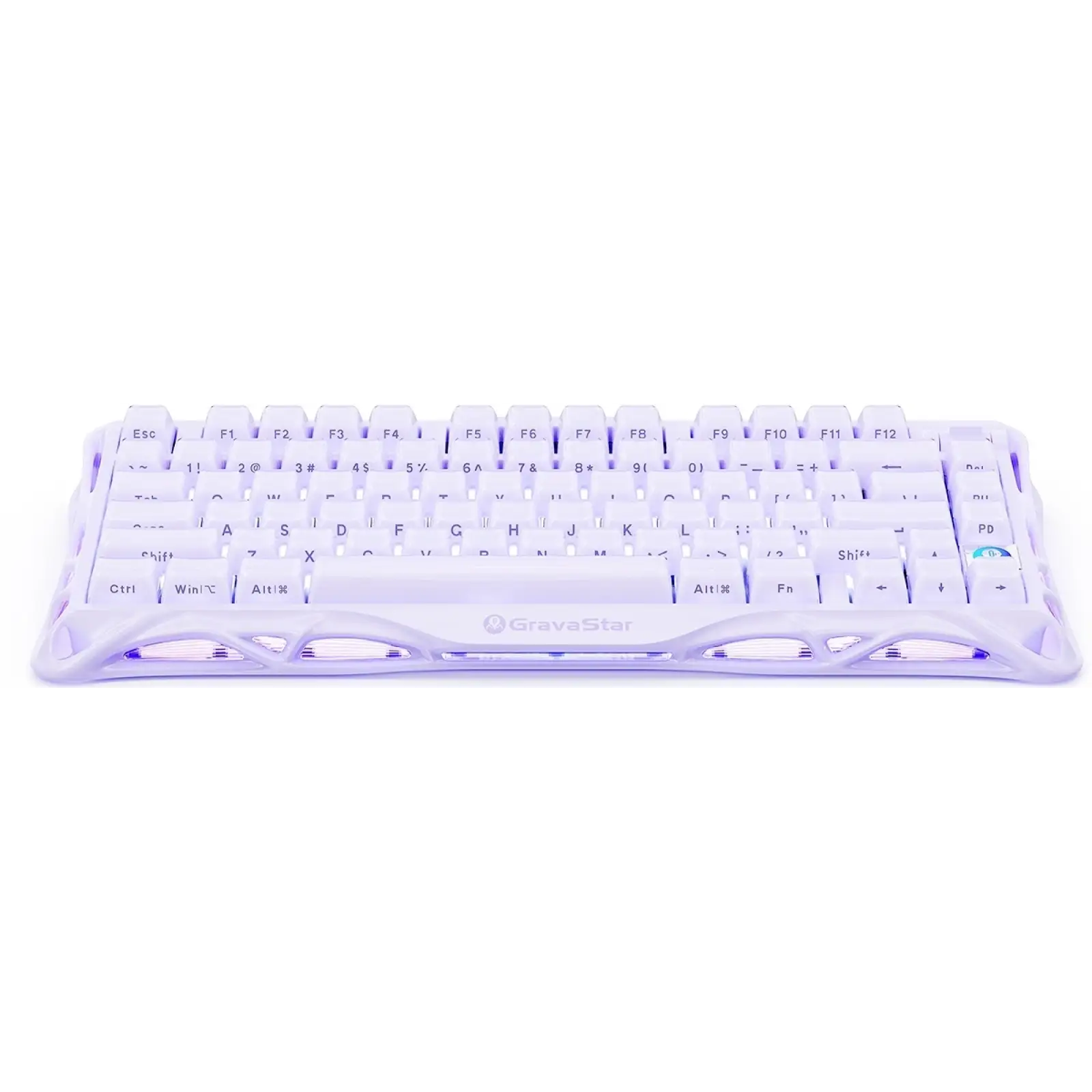 Клавиатура механическая GravaStar Mercury K1 Lavender Purple (GSK1_PL) UA