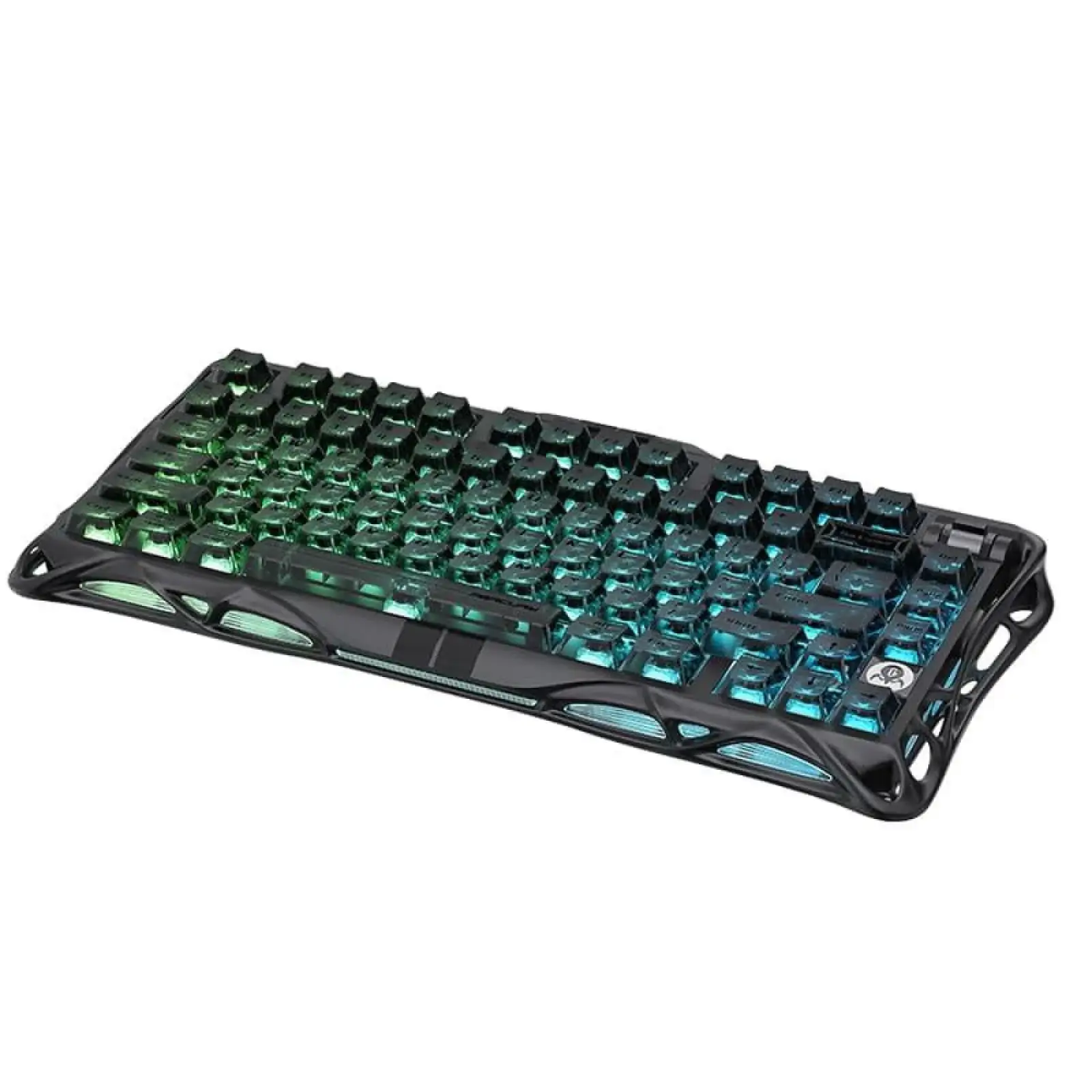 Клавиатура GravaStar Mercury V75 Magnetic Jade Pro Stealth Black (GSV75_XTAL_BLK) UA