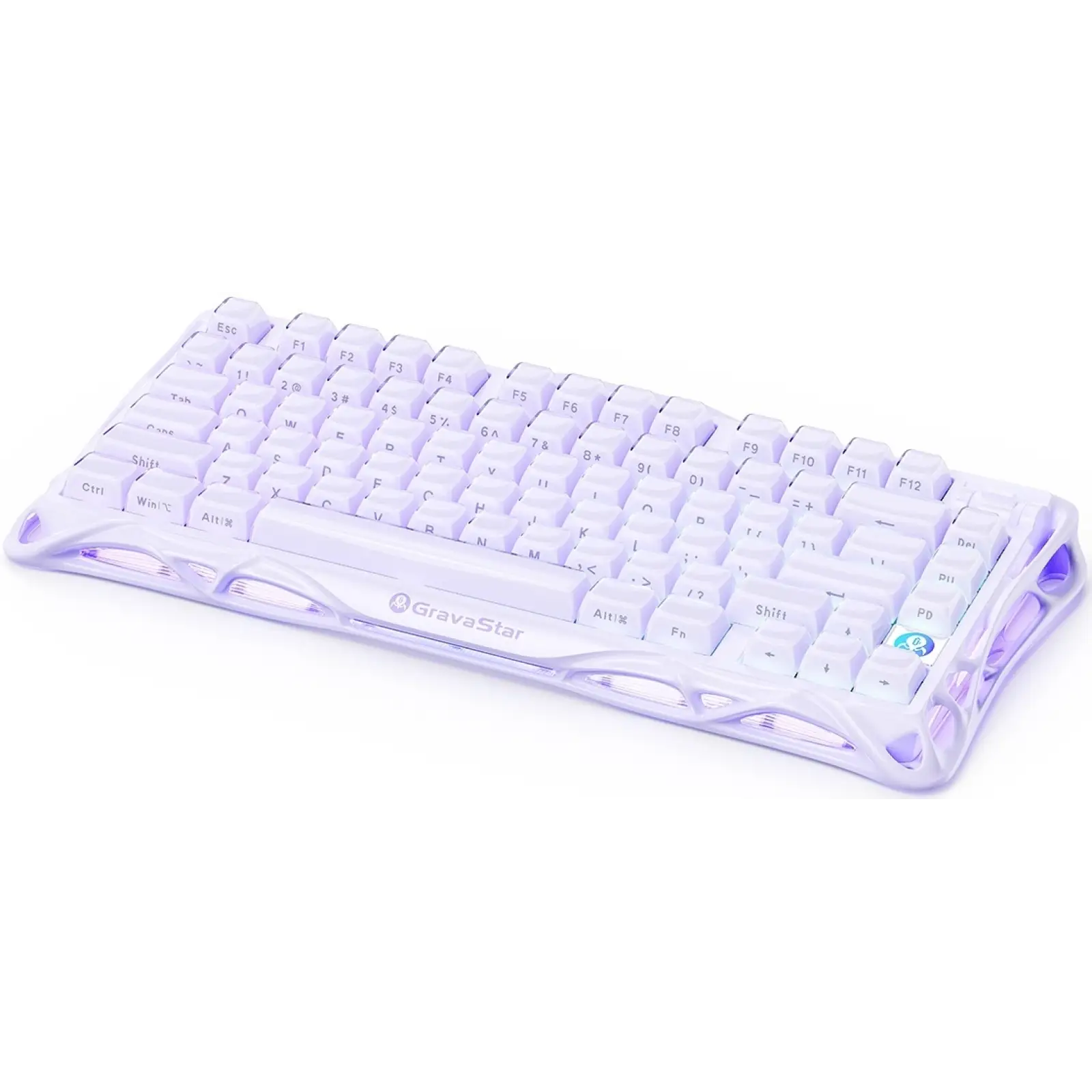 Клавиатура механическая GravaStar Mercury K1 Lavender Purple (GSK1_PL) UA