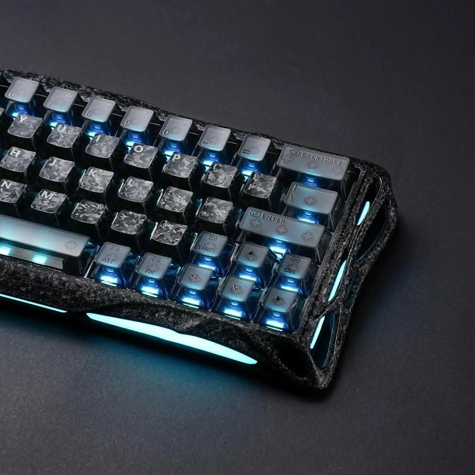 Клавіатура GravaStar Mercury V60 Pro UFO Magnetic Gaming RGB Cyber Frost Black (GSV60PRO_CF_BLK) UA