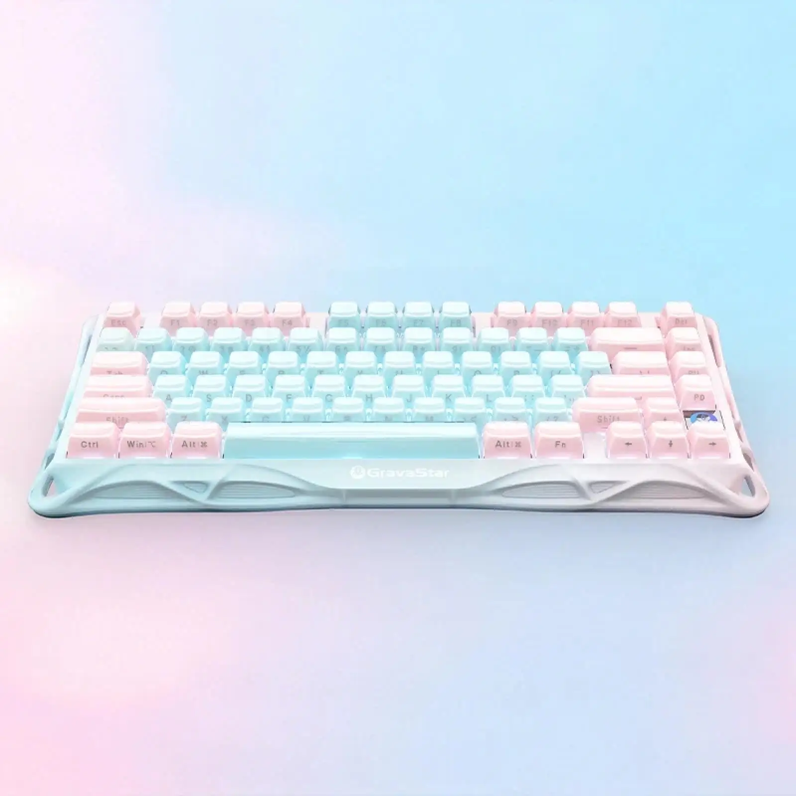 Клавиатура GravaStar Mercury K1 Lite 80keys GravaStar x BSUN Grey Aurora Mist (GSK1LITE_PM_MINT) UA