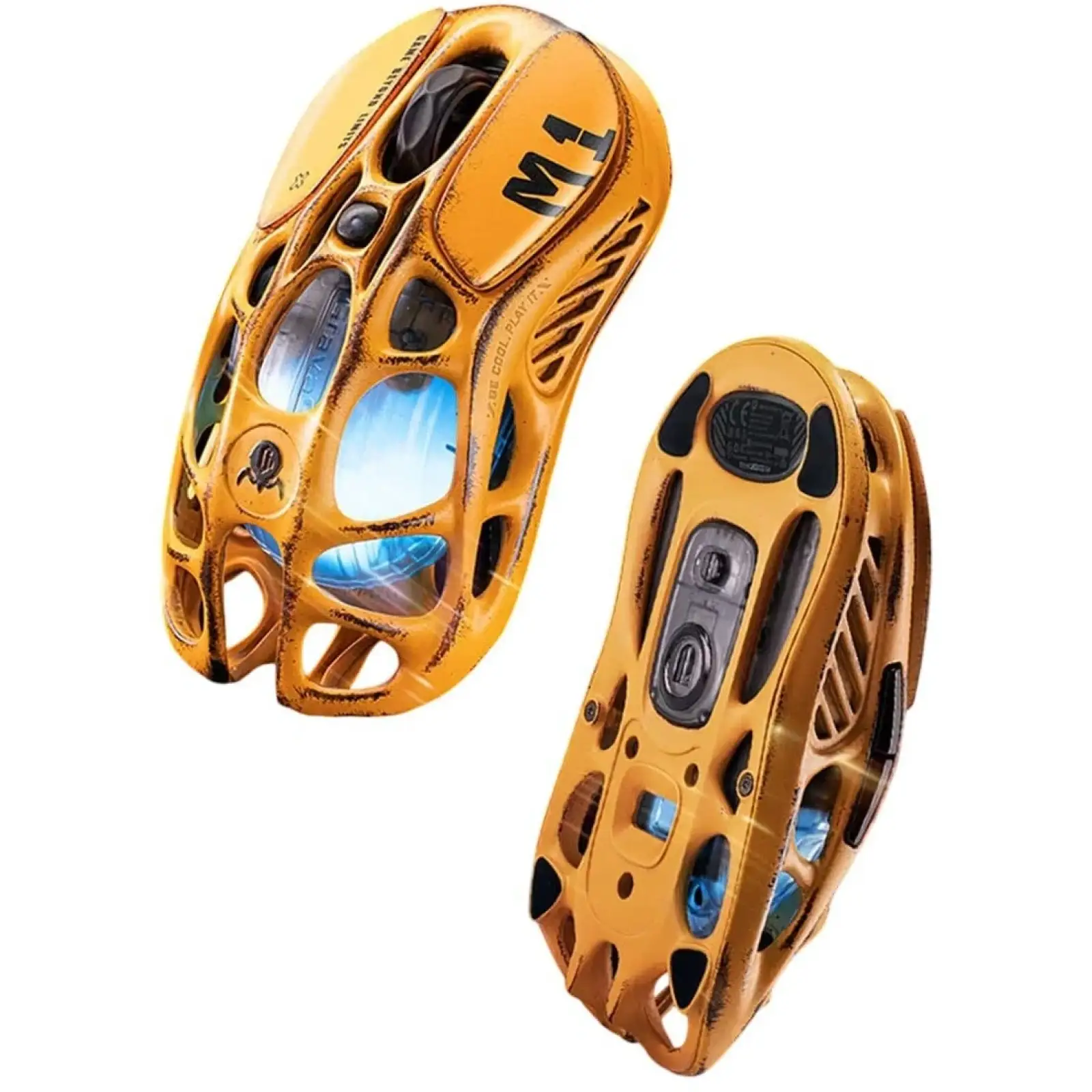 Миша GravaStar Mercury M1 Pro Battle-Worn Yellow (GSM1PRO_YLW) UA