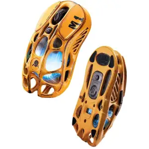 Миша GravaStar Mercury M1 Pro Battle-Worn Yellow (GSM1PRO_YLW) UA