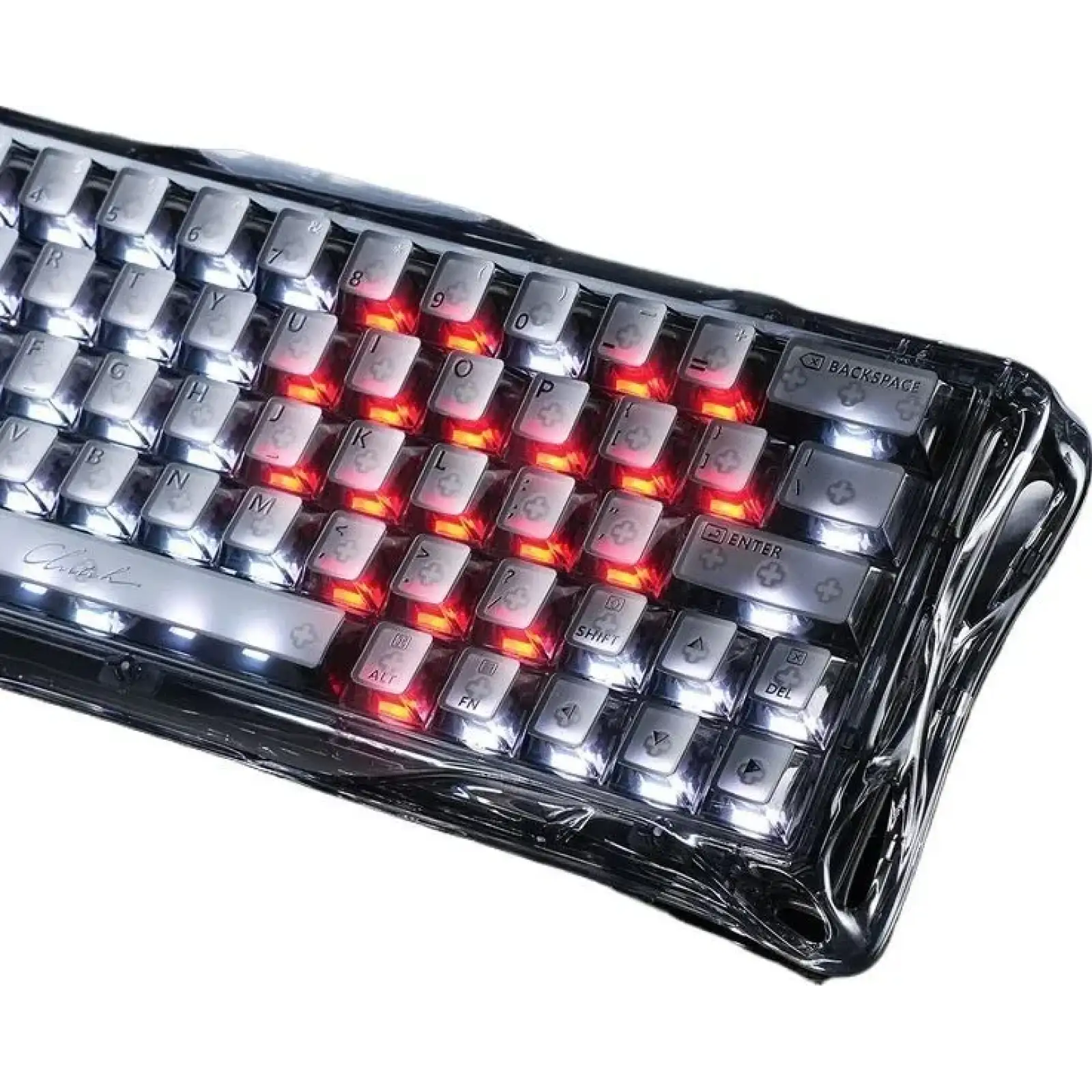 Клавіатура GravaStar Mercury V60 UFO Magnetic Gaming RGB Onyx Crystal (GSV60_XTAL_NBK) UA