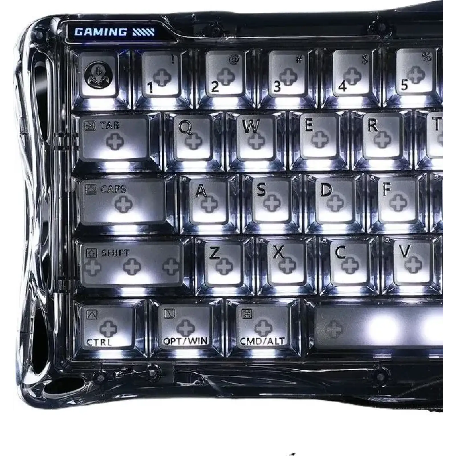 Клавіатура GravaStar Mercury V60 UFO Magnetic Gaming RGB Onyx Crystal (GSV60_XTAL_NBK) UA