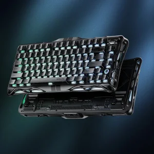 Клавіатура механічна GravaStar Mercury V75 80keys Magnetic Jade Pro Stealth Black (GS_V75_BLK) UA