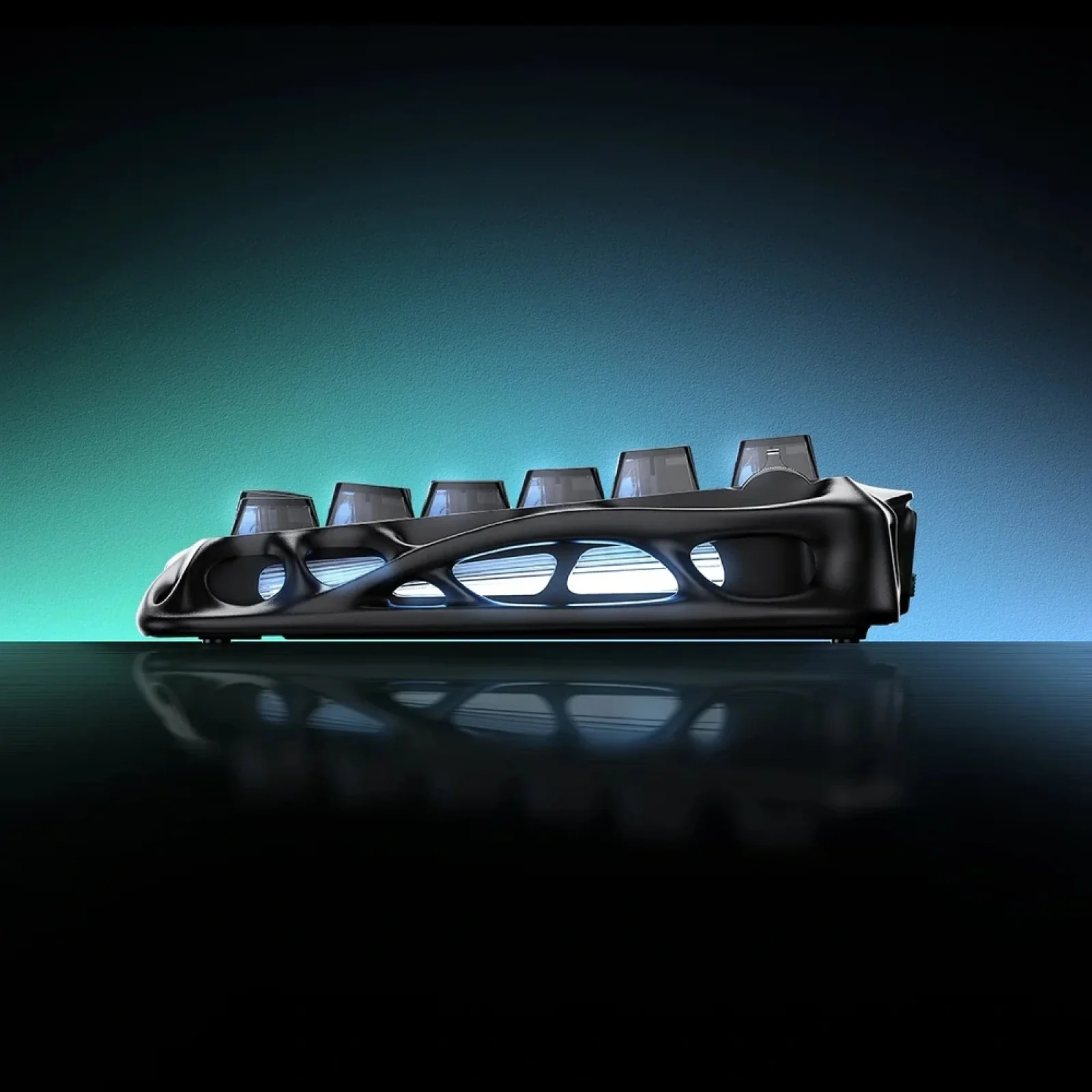 Клавіатура механічна GravaStar Mercury V75 80keys Magnetic Jade Pro Stealth Black (GS_V75_BLK) UA