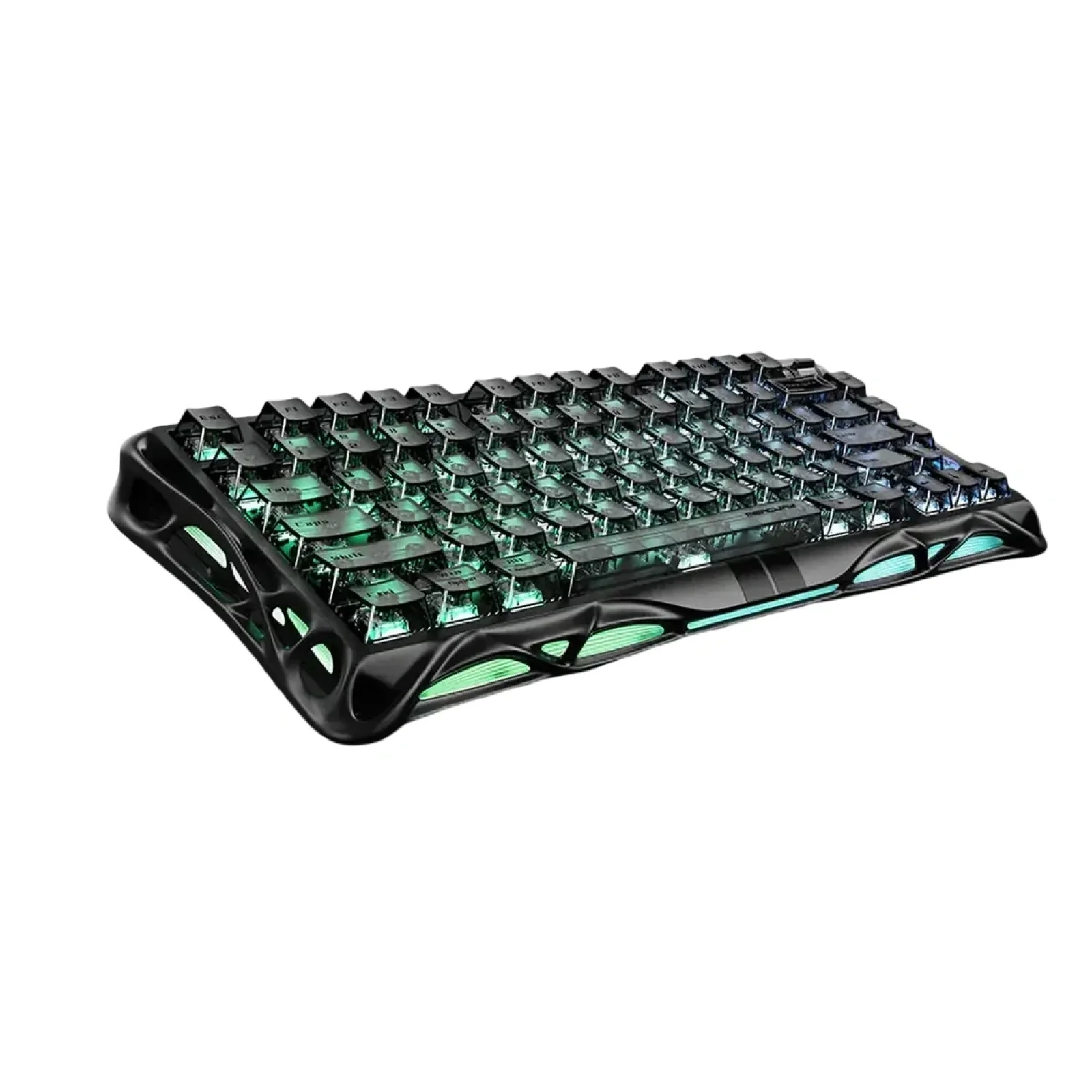 Клавіатура механічна GravaStar Mercury V75 80keys Magnetic Jade Pro Stealth Black (GS_V75_BLK) UA