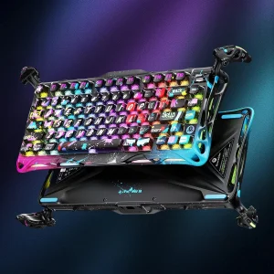 Клавиатура GravaStar Mercury V75 Pro Magnetic Jade Gaming Neon Graffiti (GS_V75_PRO_CG_BLK) UA