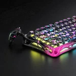 Клавиатура GravaStar Mercury V75 Pro Magnetic Jade Gaming Neon Graffiti (GS_V75_PRO_CG_BLK) UA